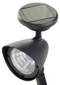 Solcellelampe Spotlight svart 19 cm - Garden®
